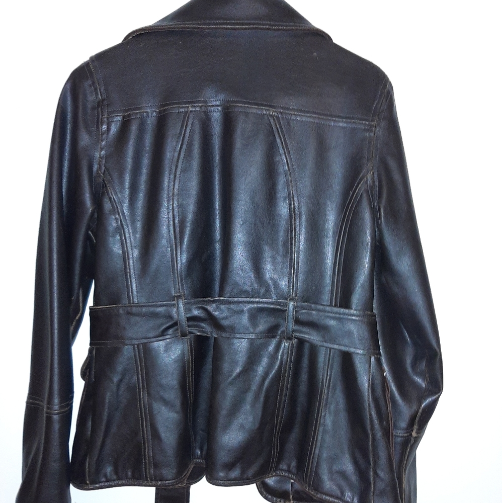 Vanity leather Jacket - Picture 3 of 3